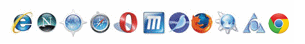 Supported In Internet Explorer, Safari, Netscape, Firefox, Mozilla, Opera, AOL