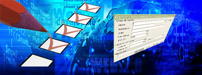 création de formulaires en ligne